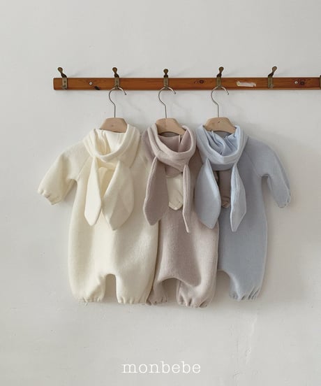 13[予約]monbebe bunny jumpsuit