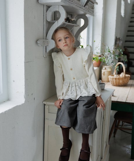 5[予約]perrobebe vivian knit vest