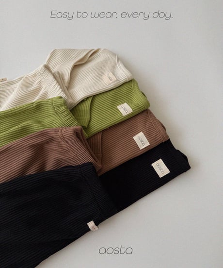 32[予約]Aosta butter pants