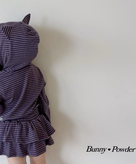 59[予約]bunny powder minami hood zip-up