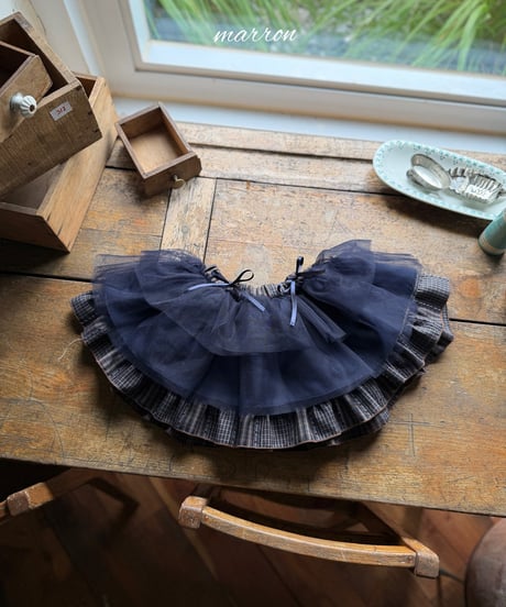 26[予約]marron maple skirt(XS-L)