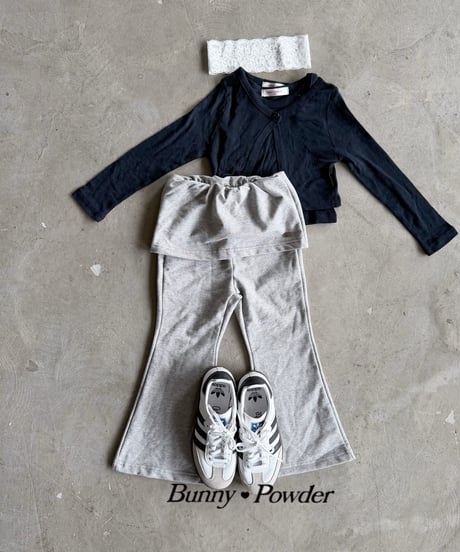 15[予約]bunny powder tencel cardigan