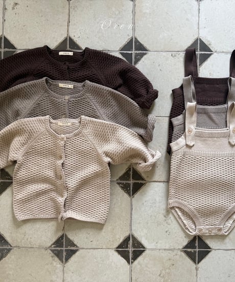 64[予約]OREN bruno knit set