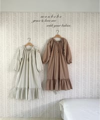 48[予約]monbebe olivia embroidered ops(adult)