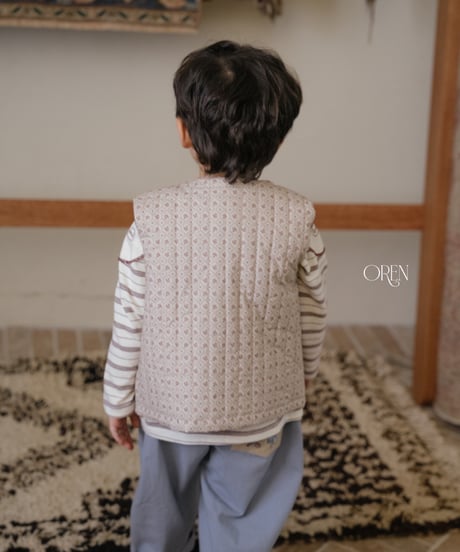 27[予約]OREN morris padded vest