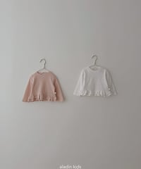 20[予約]aladin frill tiered tee