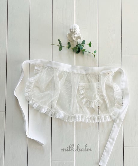 35[予約]milkbalm milk apron