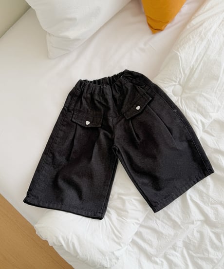 36[予約]ninibello eve wide denim pants