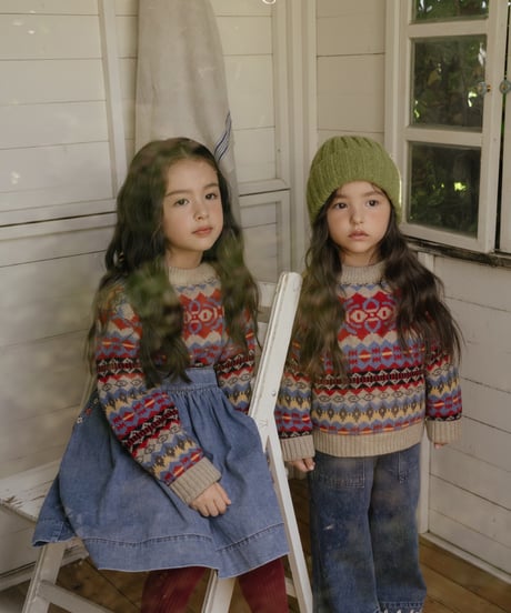 30[予約]OREN adeline multi wool knit