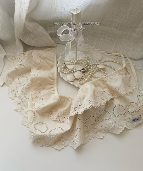 59[予約]melikey tutu heart apron