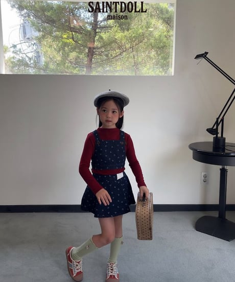 60[予約]saintdoll cherry jean skirt