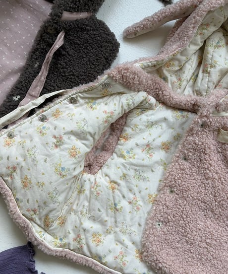 34[予約]aiai mongle bunny fleece vest