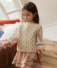 24[予約]mon Atelier tulip vest