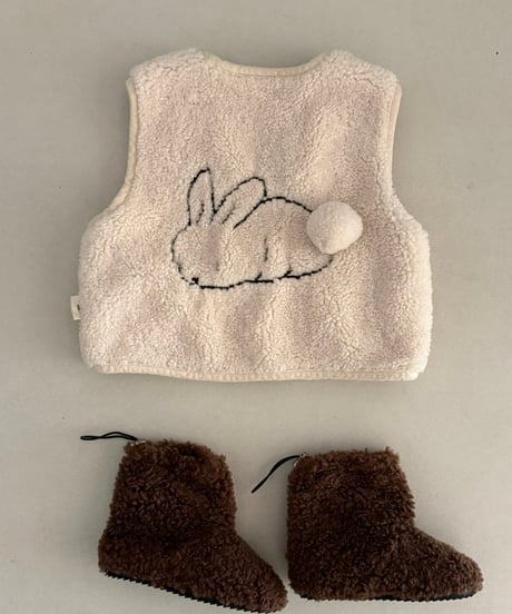 45[予約]ololala rabbit pogeul vest