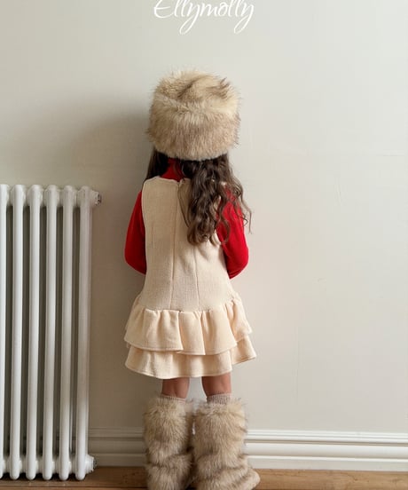 107[予約]ELLYMOLLY coco fur warmer