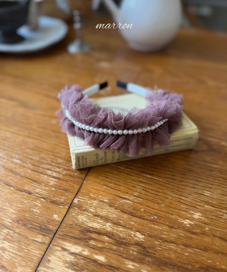 66[予約]marron nook headband