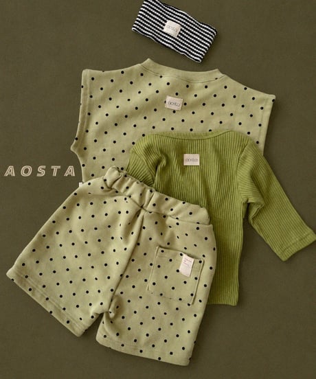 13[予約]Aosta dot tongtong vest
