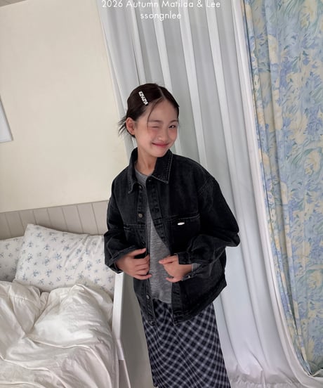 87[予約]matilda&lee washed denim jacket