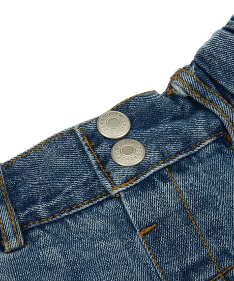 21[予約]FORKCHIPS wiggle button skirt