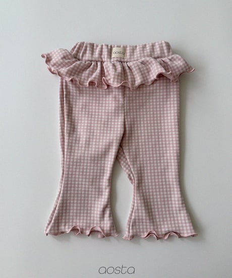 63[予約]Aosta kiki frill pants