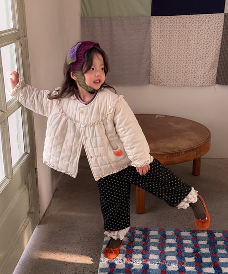 6[予約]aiai mini heart quilted padding