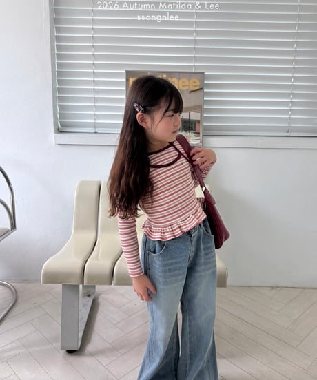 12[予約]matilda&lee day border halter neck