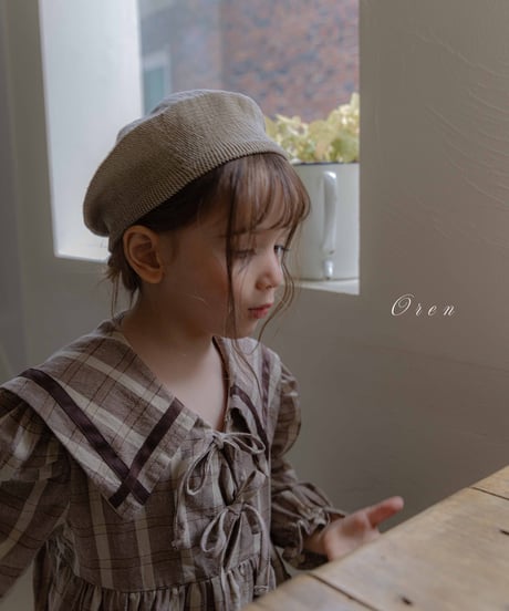 68[予約]OREN blanc knit beret