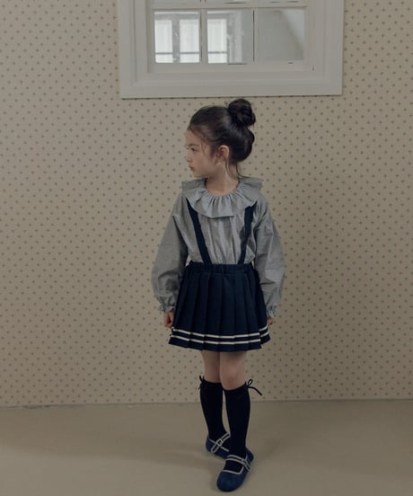 6[予約]送料無料 the beige flower bluse