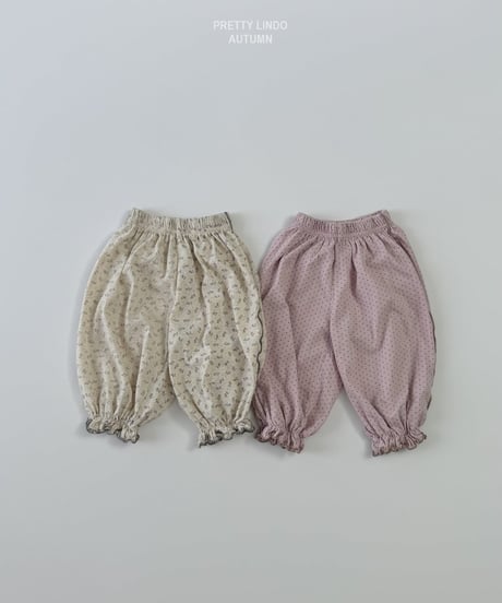 62[予約]LINDO natural pants