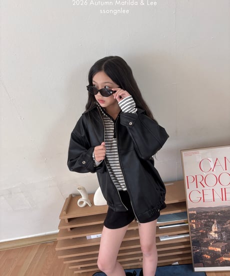 88[予約]matilda&lee leather blouson