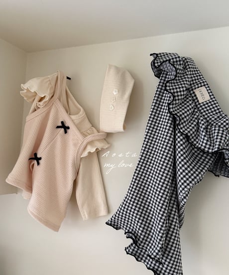 63[予約]Aosta kiki frill pants