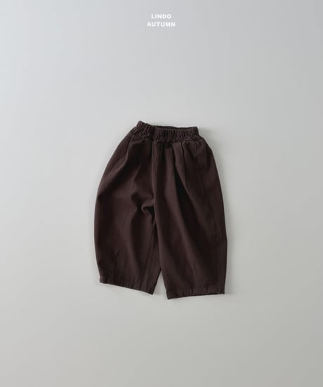 30[予約]LINDO chubby cotton pants