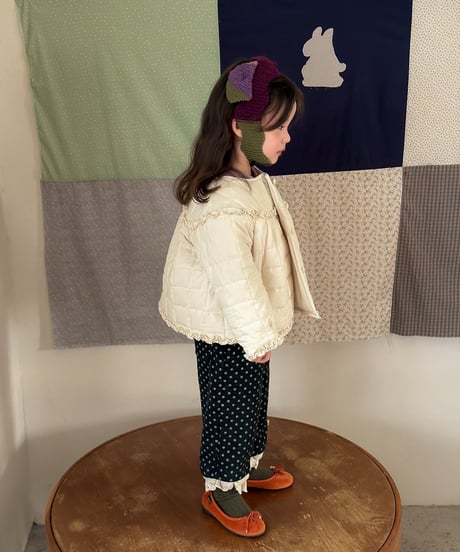 6[予約]aiai mini heart quilted padding