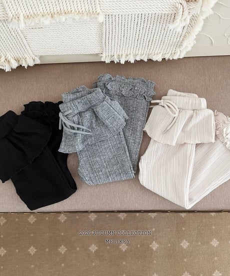 39[予約]melikey vest frill bootcut