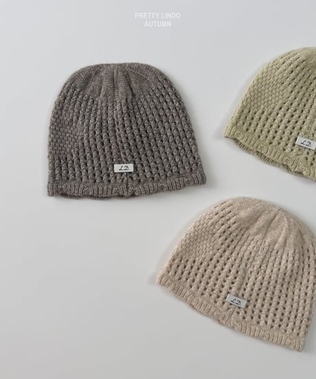 46[予約]LINDO knit beanie
