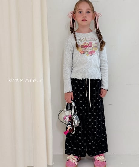 23[予約]poisson ribbon pants