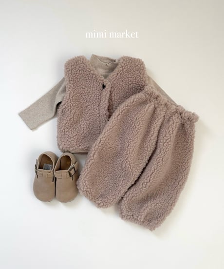 33[予約]mimi market poodle vest