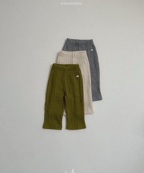 12[予約]atomeme have knit pants
