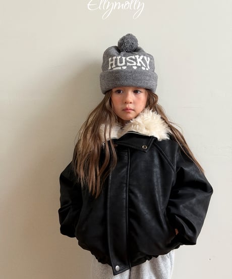 106[予約]ELLYMOLLY husky bell beanie