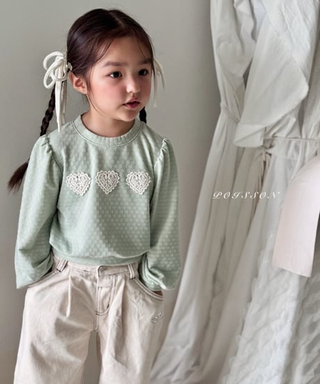 9[予約]poisson heart applique mtm