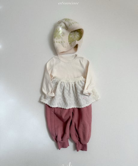 21[予約]atomeme olive sweat pants