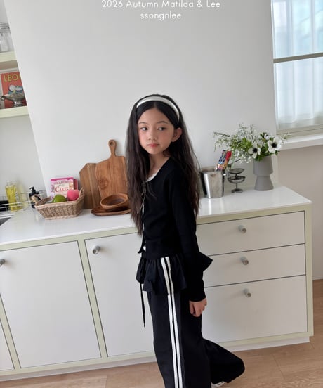 53[予約]matilda&lee lace line track pants