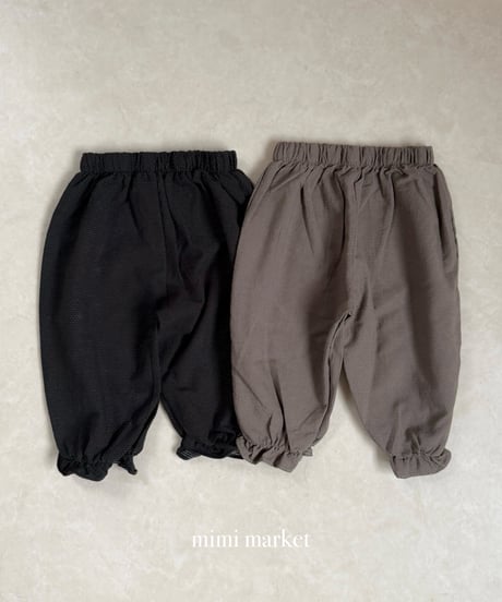 13[予約]mimi market momo frill pants