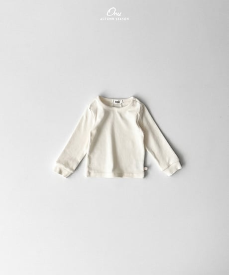 1[予約]onu rib t-shirt