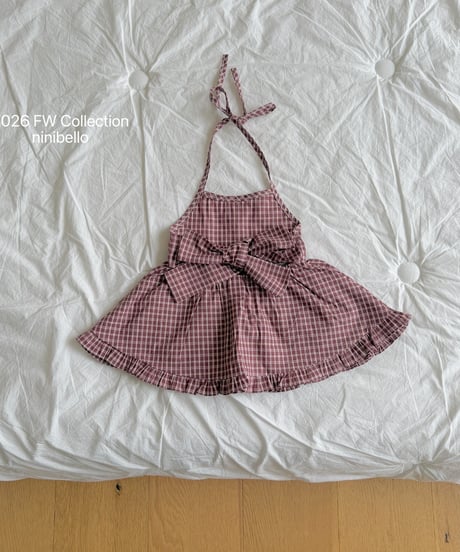 441[予約]ninibello hazel apron ops