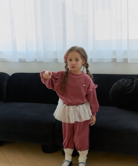 12[予約]berryberry luna velour set