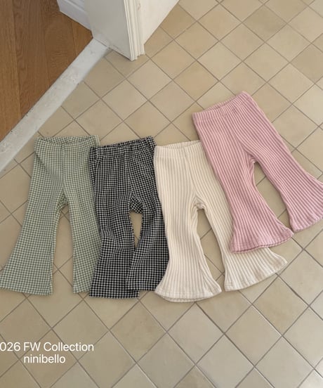 3[予約]ninibello toffee bebe bootcut(baby)