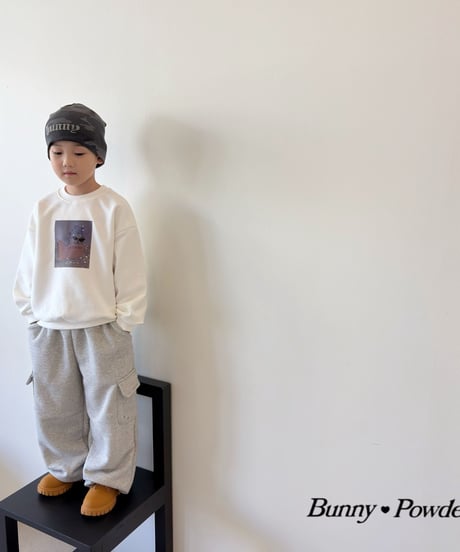 77[予約]bunny powder camo waffle beanie