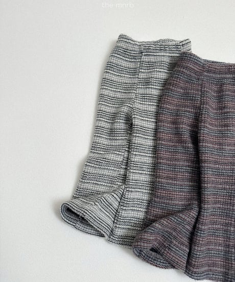 25[予約]minirobe soboro boot cut