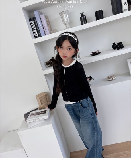 79[予約]matilda&lee button cardigan
